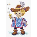 Kryželiu siuvinėjimo rinkinys "Musketeer" SM-730