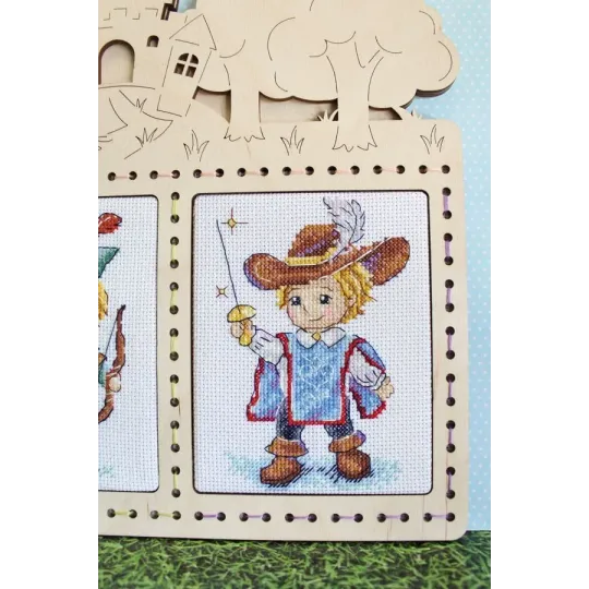 Kryželiu siuvinėjimo rinkinys "Musketeer" SM-730