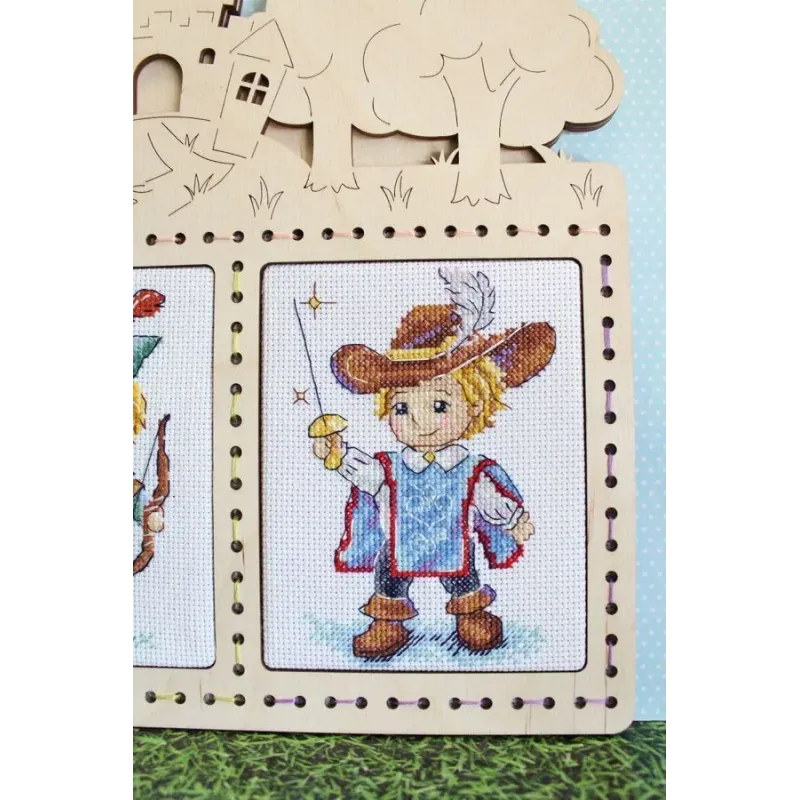 Kryželiu siuvinėjimo rinkinys "Musketeer" SM-730