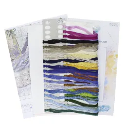 Kit de point de croix "Gâterie à la lavande" SA-050