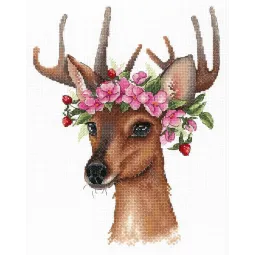 Cross stitch kit "Forest deer" SNV-791