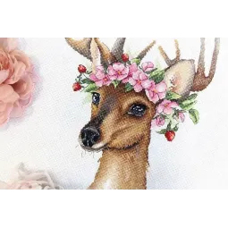 Kreuzstich-Set "Waldhirsch" SNV-791