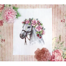 Cross stitch kit "Horse" SNV-790