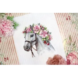 Cross stitch kit "Horse" SNV-790