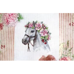 Cross stitch kit "Horse" SNV-790