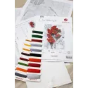 Kreuzstich-Set Mohnblumen SB7014