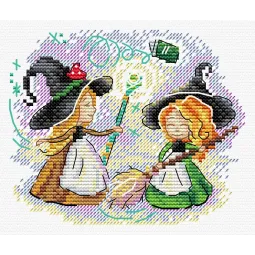 Cross-stitch kit "Magic cleaning" SM-676