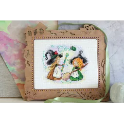 Набор для вышивания крестиком "Волшебная уборка" SM-676