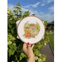 Kreuzstich-Set "Einweihung. Füchse" SANN-30