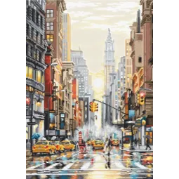 Sunset on 5th Avenue / Range: Cities SLETIL8025