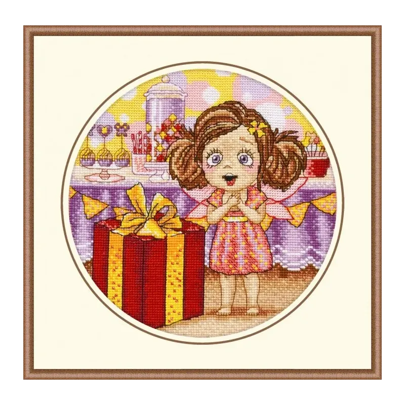 SOLDES (Produit arrêté) Joyeux Anniversaire Alisa S874