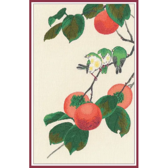 VENTE The White-Eyes and Persimmon S1265 (D)