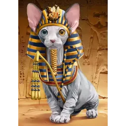 (Eingestellt) Pharaoh Sphynx Katze 27*38 cm WD2511