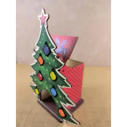 IŠPARDAVIMAS (Box leidimas) Arbatos namelis Naujųjų metų eglutė WW002