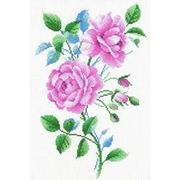 Drobė "Pink vintage" SSK-096