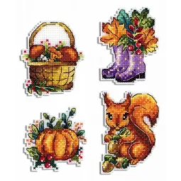 Saisons. Automne. Aimants SR-580