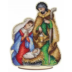 Kit de point de croix "Sainte famille" SO-026