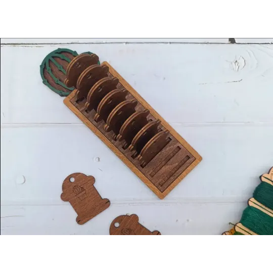 Organizatorius su ritėmis (10 vnt.). Cactus KF016/2