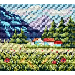 Paysage de montagne SM-614