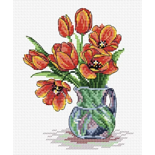 Spring Tulips SM-089 (D)