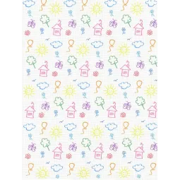 Toile de créateur Aida 18 40x30 cm SKD-118