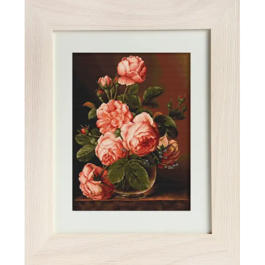 Vase de roses SG488