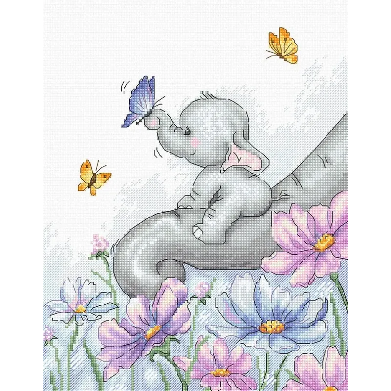 Éléphant avec Papillon SB1183