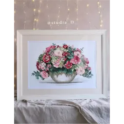 Puokštė su hortenzija SANB-16