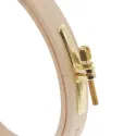 Nurge buko medienos siuvinėjimo lankelis 13 cm 100-2