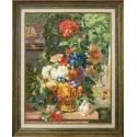 Cross stitch kit "Flower" 55.5 × 42.5 cm 1722 S/MK070