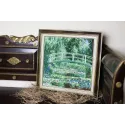Cross stitch kit "White water lilies" 40.5 × 40 cm 1899 S/MK052