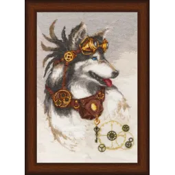 Cross stitch kit "Time Guardian" 38x25.7 cm S/LS004
