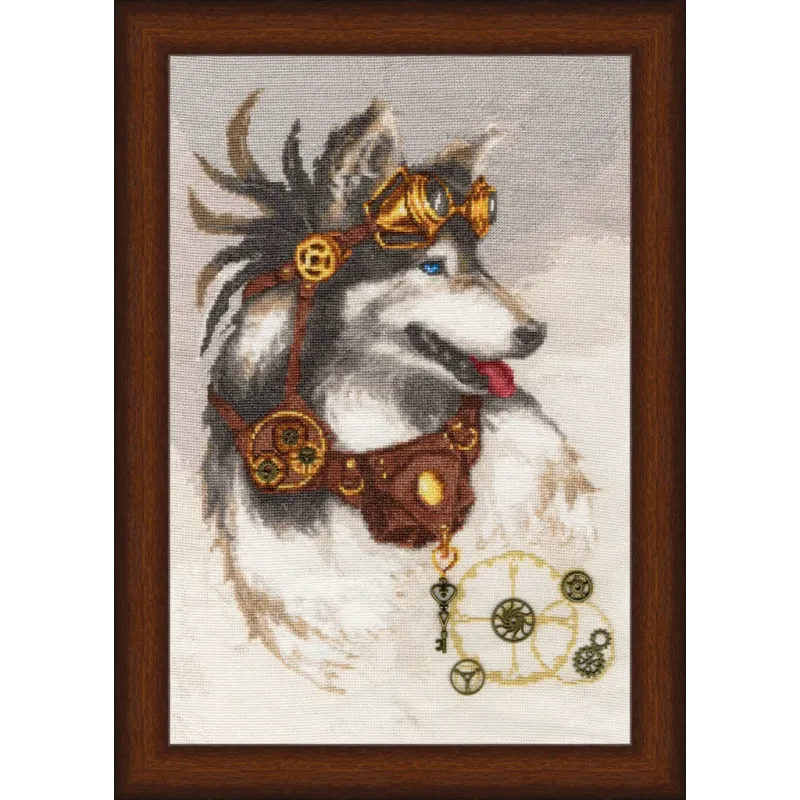 Cross stitch kit "Time Guardian" 38x25.7 cm S/LS004