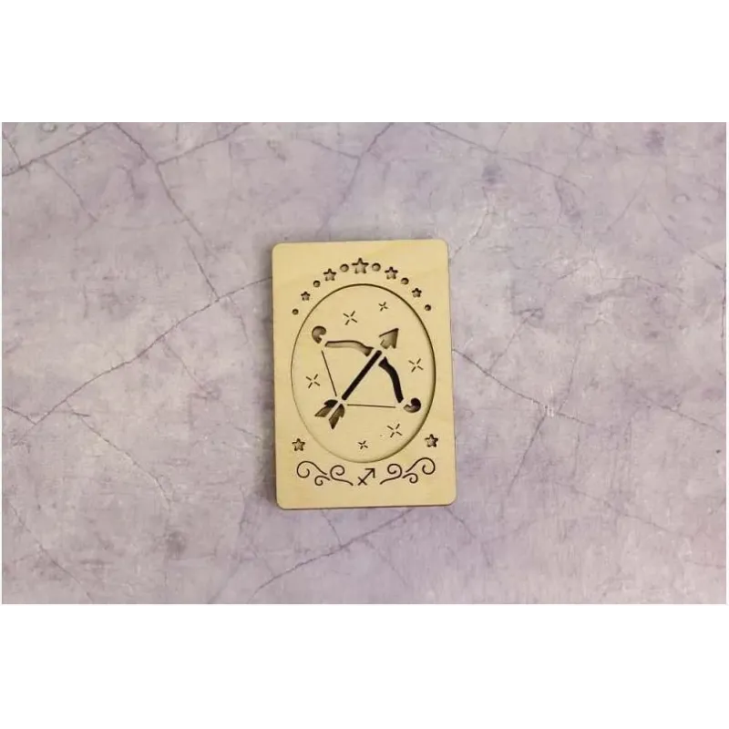 Wooden needle case "Sagittarius" OR-225