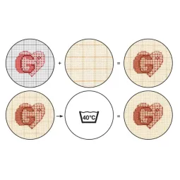 Gobeleno drobė 25/30x40 cm 941621693040
