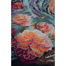 Kreuzstich-Set Der Hahn im Hof (Deco Scenes) 23x30 cm AAH-268