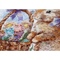 Cross-stitch kit In search of a holiday (Deco Scenes) 19x19 cm AAH-201