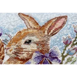 Kryželiu siuvinėjimo rinkinys Ieškant šventės (Deco Scenes) 19x19 cm AAH-201