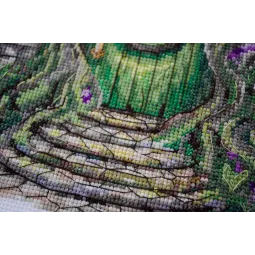 Kreuzstich-Set Wo die Elfen leben (Deco Scenes) 20x21 cm AAH-267