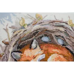 Cross-stitch kit Protector of a foreign home (Deco Scenes) 30x30 cm AAH-264