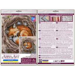 Kit de point de croix Protecteur d'une maison étrangère (Scènes Déco) 30x30 cm AAH-264