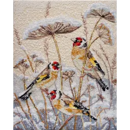 Siuvinėjimo kryželiu rinkinys Rami pūga (Deco Scenes) 22x28 cm AAH-263