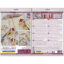 Cross-stitch kit A quiet blizzard (Deco Scenes) 22x28 cm AAH-263