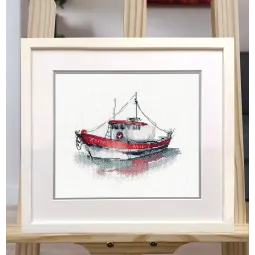 Cross stitch kit "Boat-1" S1620