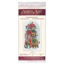 Kit de broderie de perles principal Trois éléphants pour le bonheur (Scènes déco) Abris Art AB-605 Kit de broderie de perles principal Trois éléphants pour le bonheur (Scènes déco) Abris Art AB-605