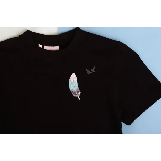 Kit de point de croix PANNA "Plume" 3 x 8 cm PJK-2180