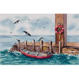 Cross stitch kit PANNA "Pier" PMT-7344