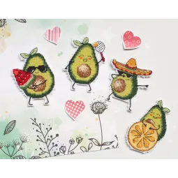 Авокадо.Магниты SR-826