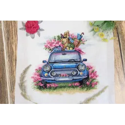 Kreuzstich-Set "Outdoor-Erholung" SNV-824