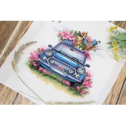 Набор для вышивания крестом "Отдых на природе" SNV-824